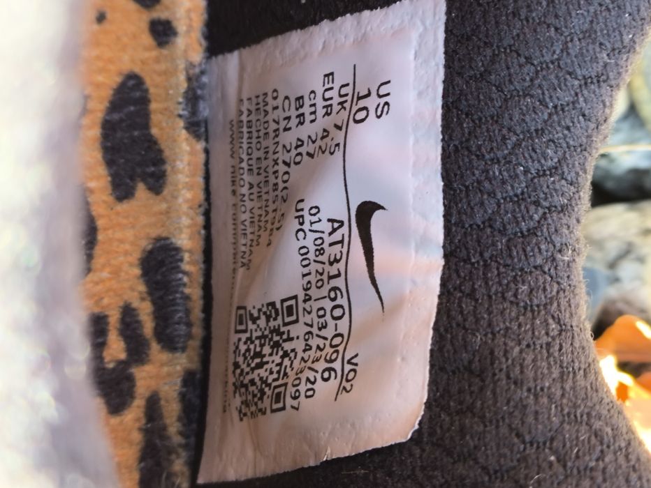 Nike Metcon 6 Black gold buty panterka róż czerń 42