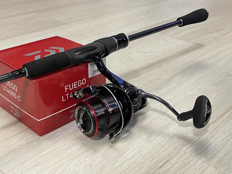 Спінінг Daiwa Powermesh 762MLFS + котушка Daiwa 23 Fuego LT 4000-C