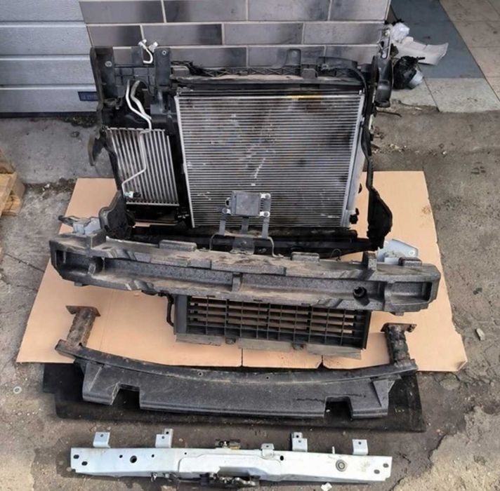 Панель передняя вентилятор Nissan Qashqai 2 II разборка