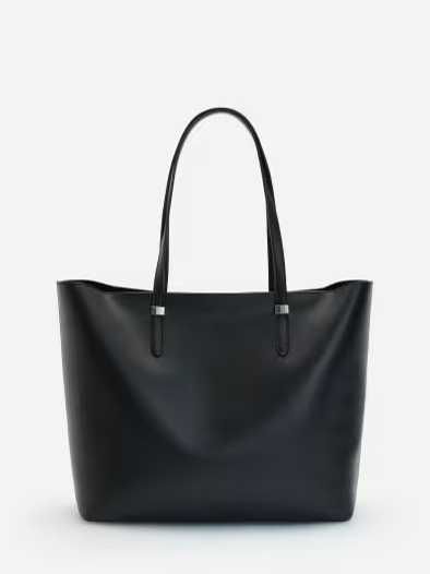 Сумка shopper шопер з екошкіри Reserved чорна