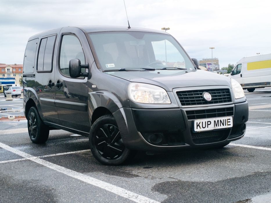 Fiat Doblo 1.9D // 2010 // Zadbany // Klima // 5-Osób // Hak // Raty // Zamiana //