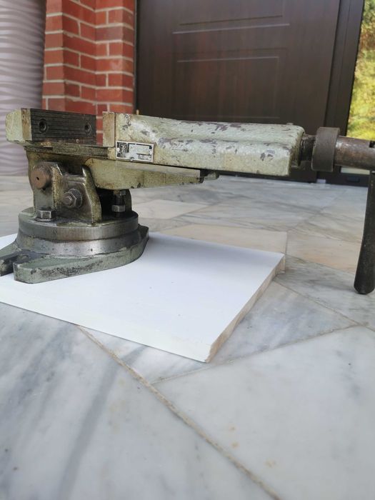 imadło ślusarskie - pełna stal - PJMc-125 Made in Poland - 20kg