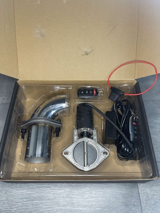 Заслонка на выхлоп унививерсальная 51мм 63мм 76мм