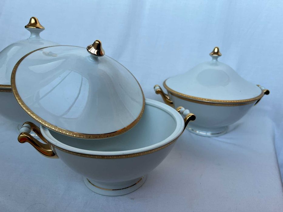 Lote 3 Terrinas Porcelana SPAL Portugal