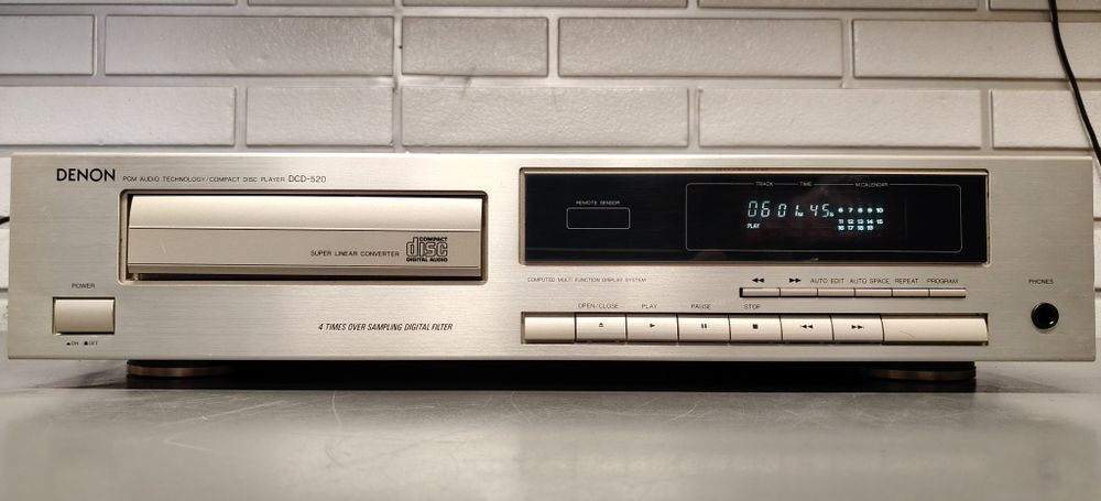 Odtwarzacz CD DENON CDC-520. Po serwisie