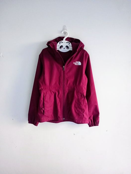 The North Face Sztorm wiosenna kurtka burgundowa 140 cm