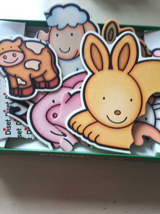 Puzzle criança + 2 anos -Animais da Quinta -FORMfarm- Marca Diset