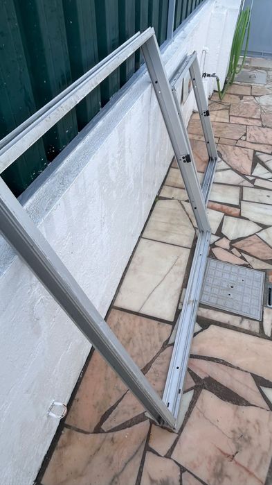 Janelas em alumínio usadas