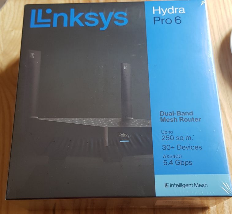 System mesh Wi-Fi 6 Linksys + 3 węzły AX3000 AX5400