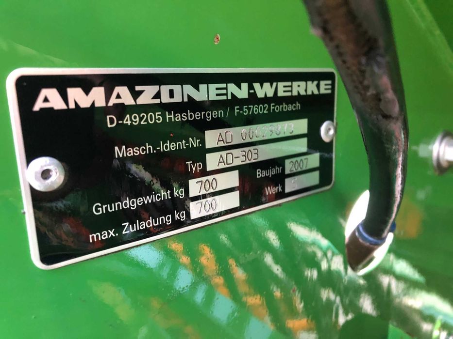 Agregat nadbudowany AMAZONE talerzowy