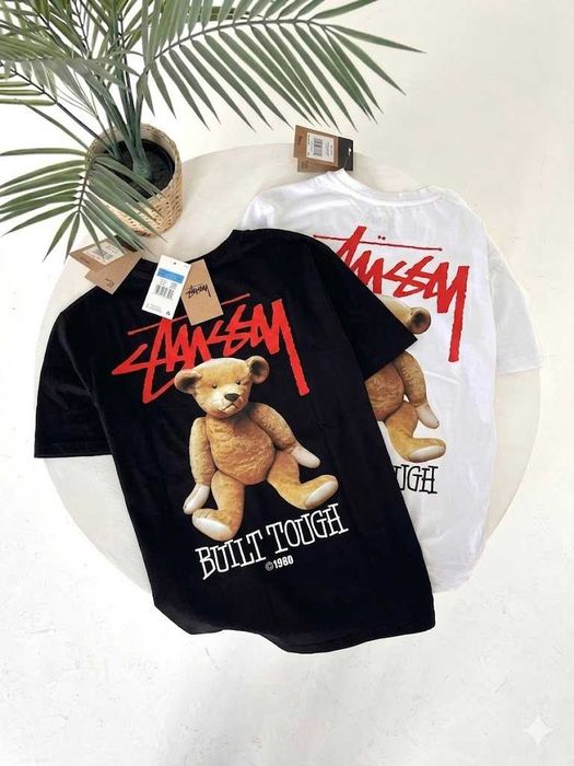 Stussy Новая Футболка » Basic » Большой Принт Стусси » XS-XXL