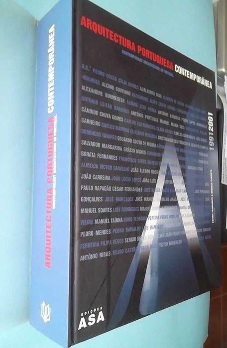 Arquitectura Portuguesa Contemporânea - Livro luxo c/ estojo 740 págs.