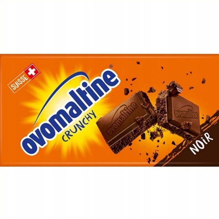 Czekolada ovomaltine 100g ze Szwajcarii Crunchy Noir