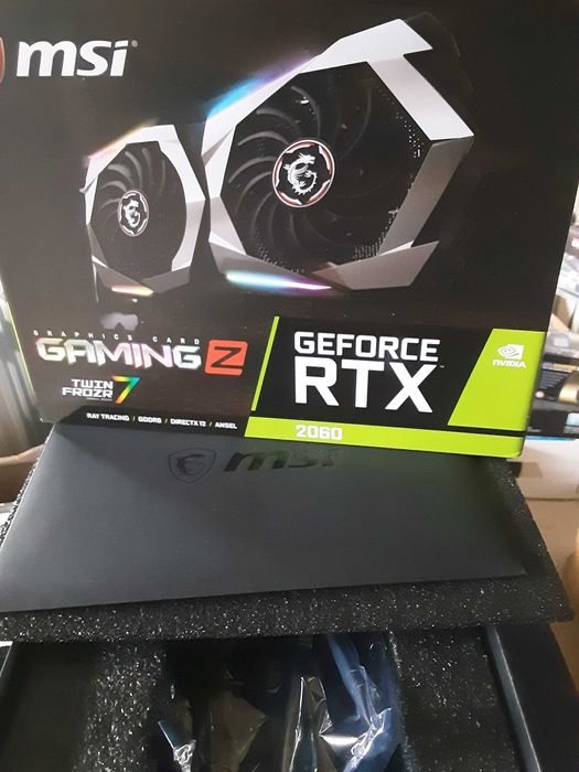 Gráfica MSI GeForce RTX 2060 Gaming Z 6 GB