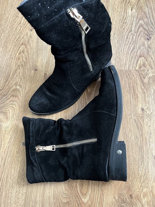 Ботінки/черевики зимові з натуральної замші