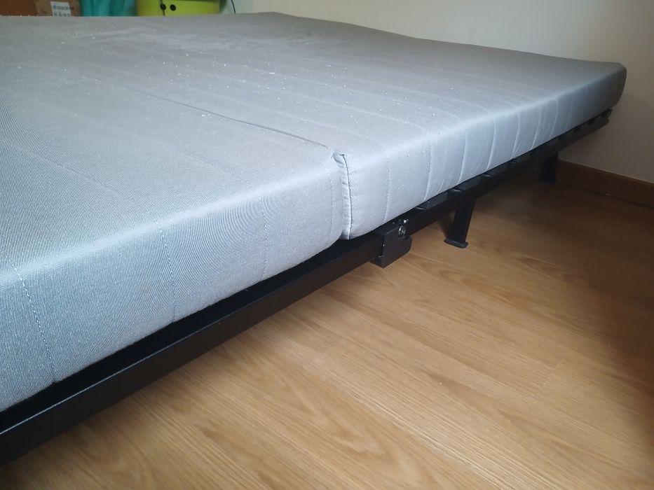 Sofá-cama 2 lugares Grindtorp LYCKSELE LÖVÅS azul índigo