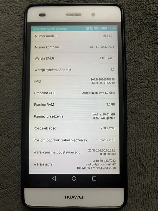 Huawei P8 Lite ALE-L21