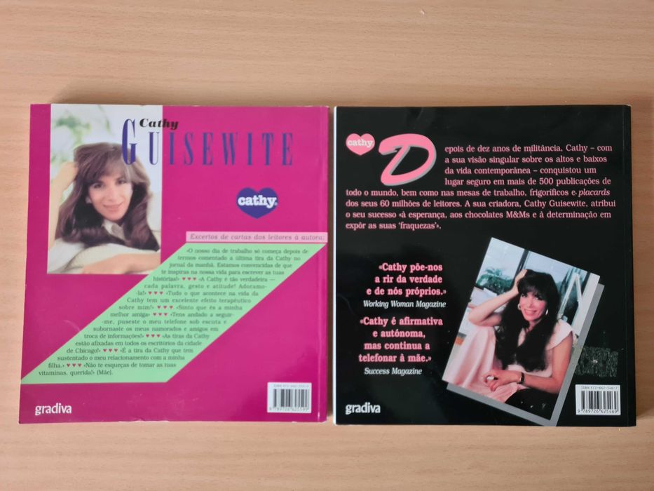 2 álbuns de BD da "Cathy", de Cathy Guisewite