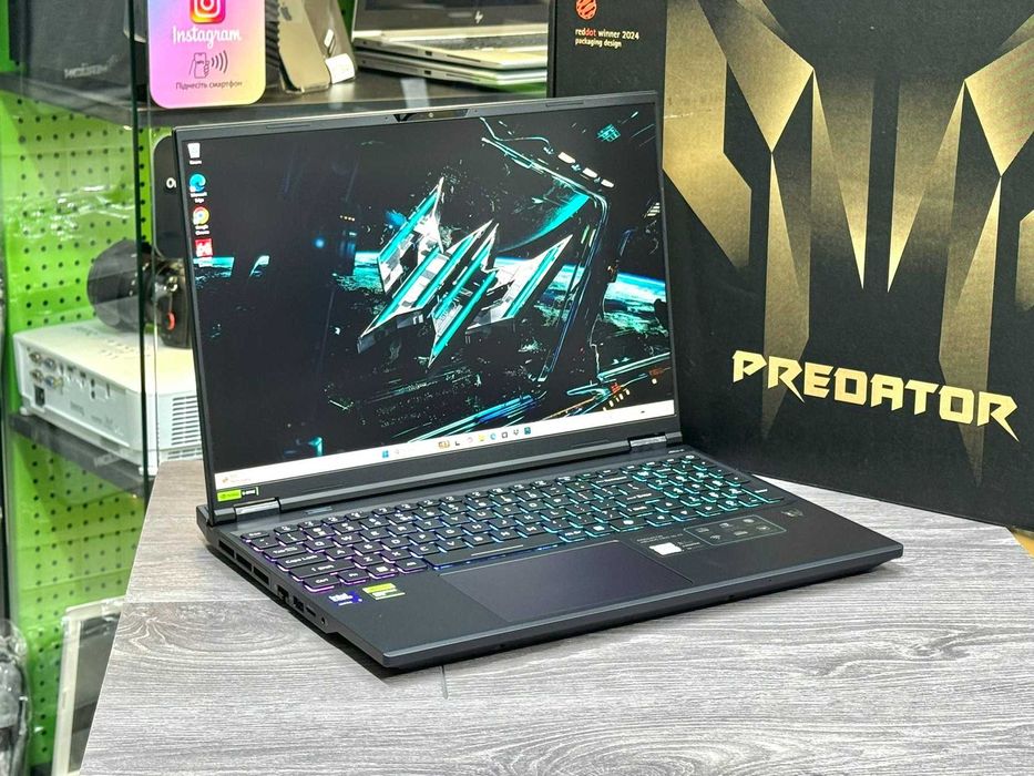 Acer Predator | 16" 2К 240Гц / Geforce RTX 5070 / Intel Ultra 9 275Hx