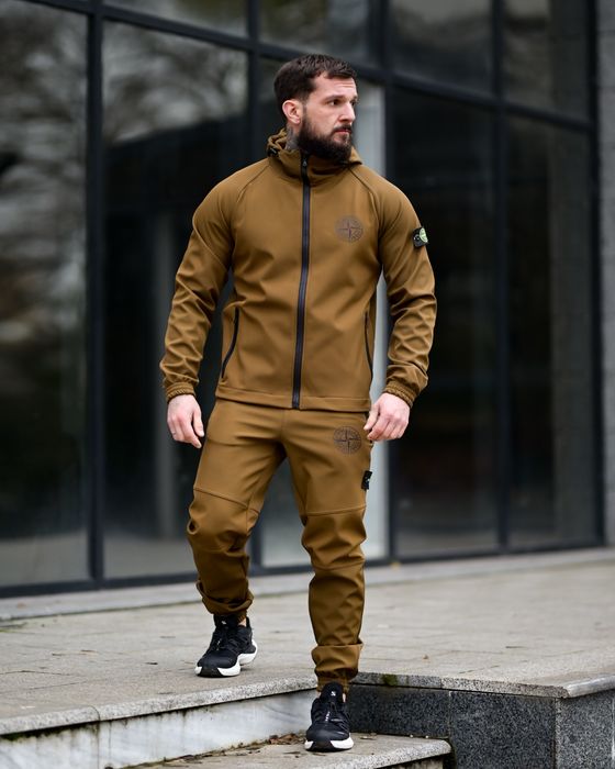 Зимовий костюм Stone койот/спортивный костюм зимний мужской койот