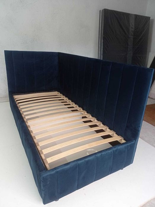 Łóżko tapicerowane 90/120/140/160/180/200 x200/SZTRUKS/WELUR/POJEMNIK