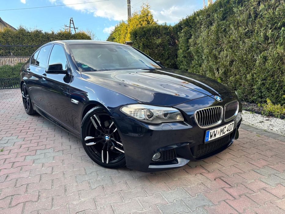 BMW Seria 5 Bmw F10 520d 184km M-pakiet Xenon LED Navi Automat PDC Niski Przebieg
