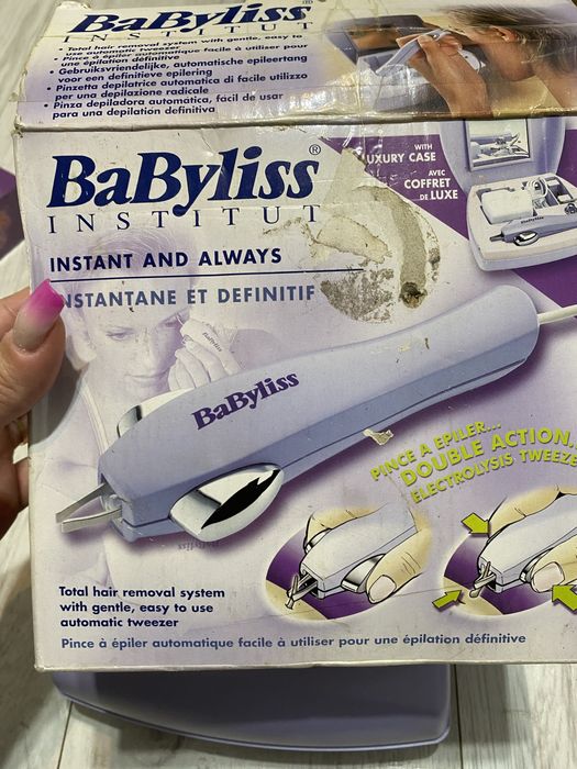 BaByliss pęseta z podświetleniem