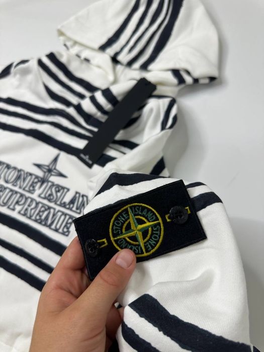 КРАЩЯ ЯКІСТЬ  Худі Stone Island x Supreme