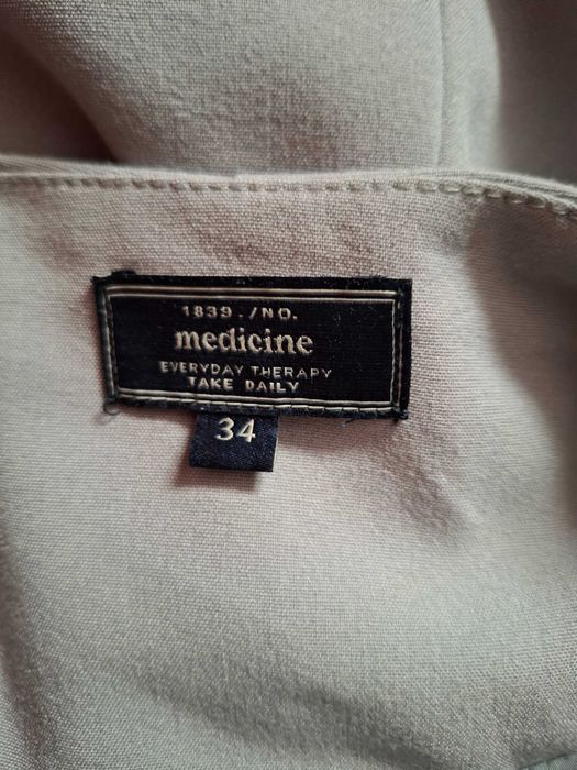 Żakiet szary marynarka popielata jak nowa Medicine rękaw 3/4 rozm. 34
