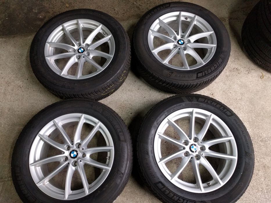 Koła BMW X3 X4 18 cali 5x112 ET22 Michelin Pilot Alpin 225/60R18