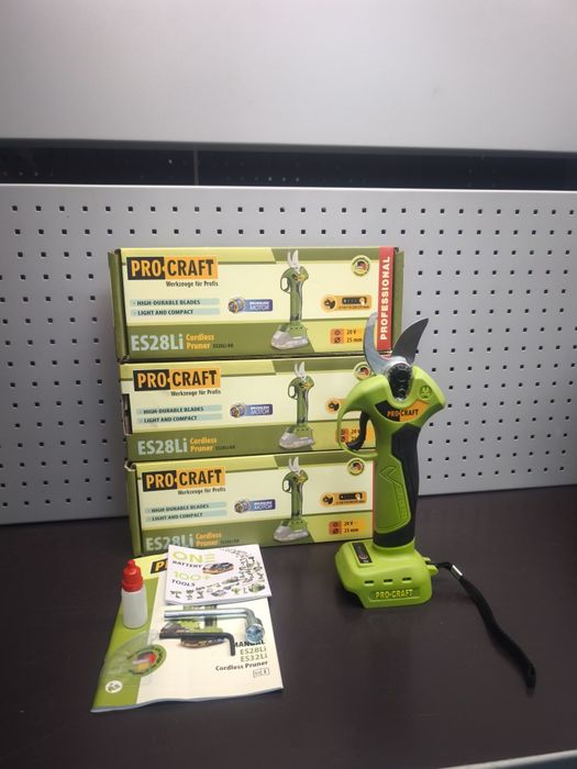 Акумуляторний секатор Procraft ES28Li (без АКБ та З/П)