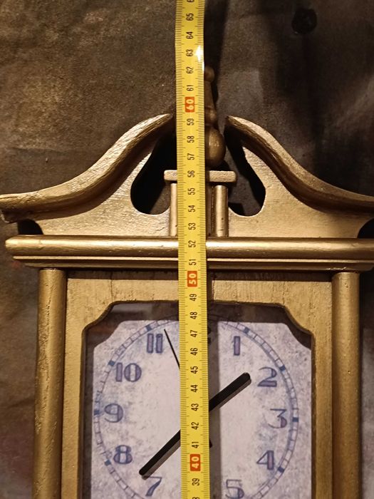 Relógio de parede estilo "shadowbox" de temática Golfe
