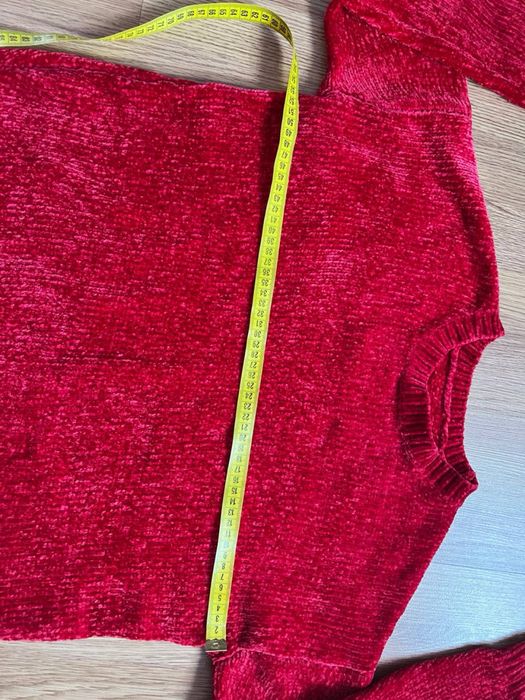 Светр червоний sinsay s