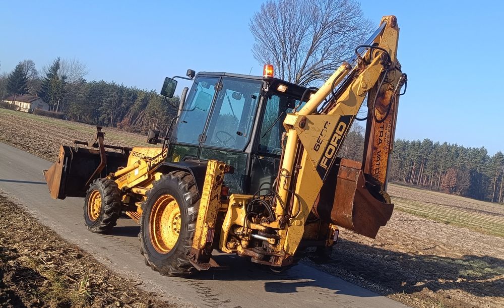 Koparko ładowarka Ford 655 Turbo Full opcja, Sprowadzona JCB ,