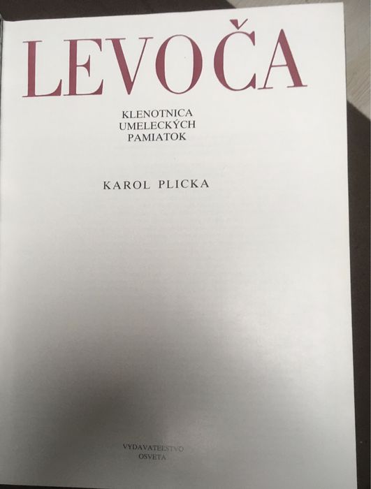 Levoca Karol Plicka