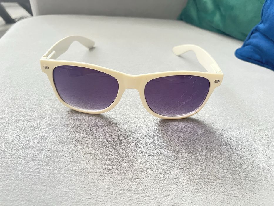 Okulary Ray-Ban biale unisex