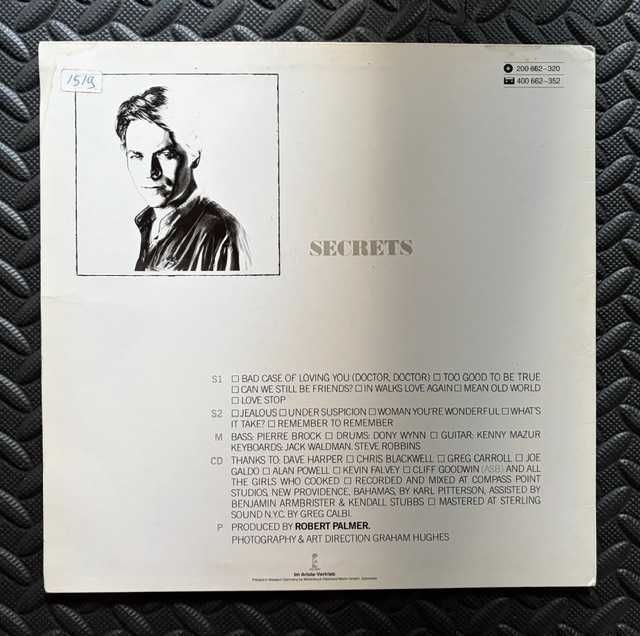 Robert Palmer ‎– Secrets