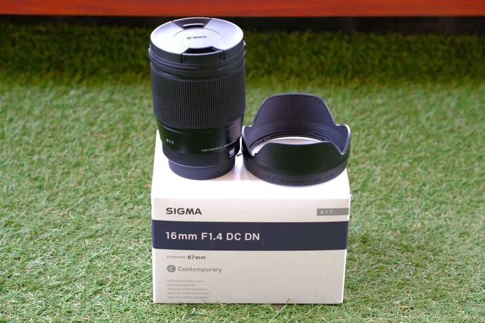 Obiektyw Sigma C 16 mm f/1.4 DC DN jak nowy mocowanie micro 4/3