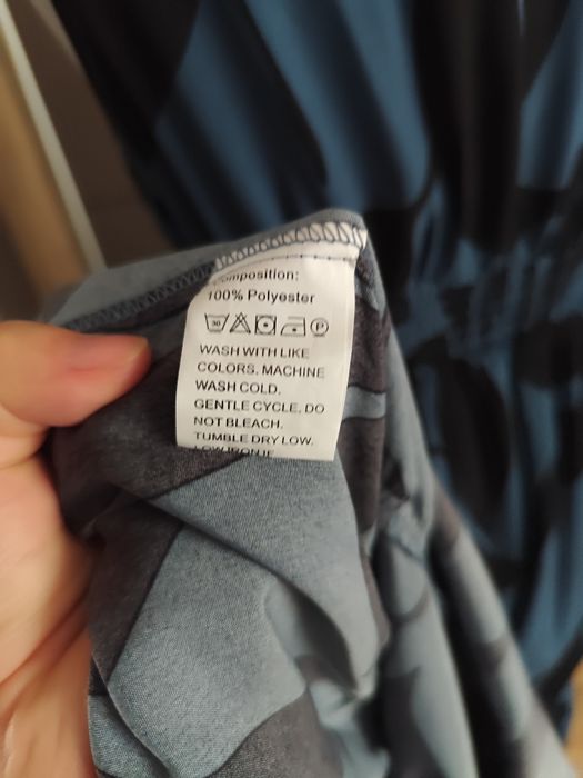 Długa ciążowa sukienka r.42