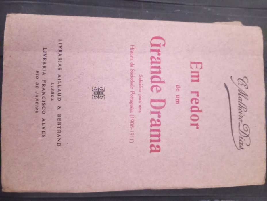 C. Malheiro Dias - Em redor do grande drama