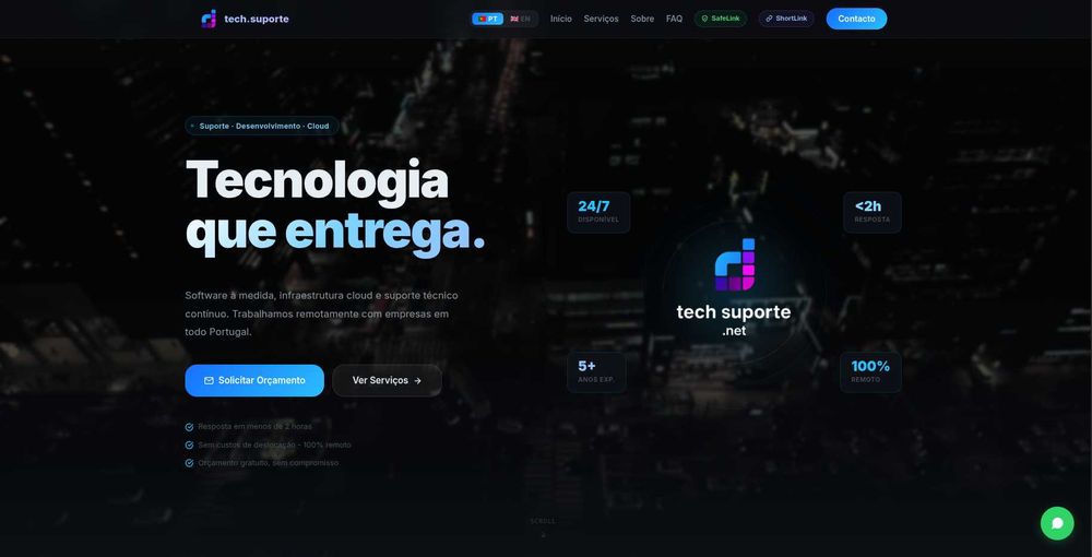 techsuporte: Soluções e suporte Tecnológico