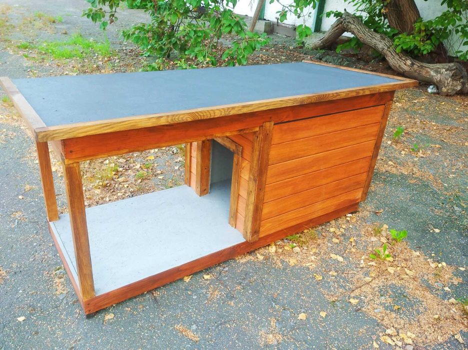 Будка для собаки утеплена