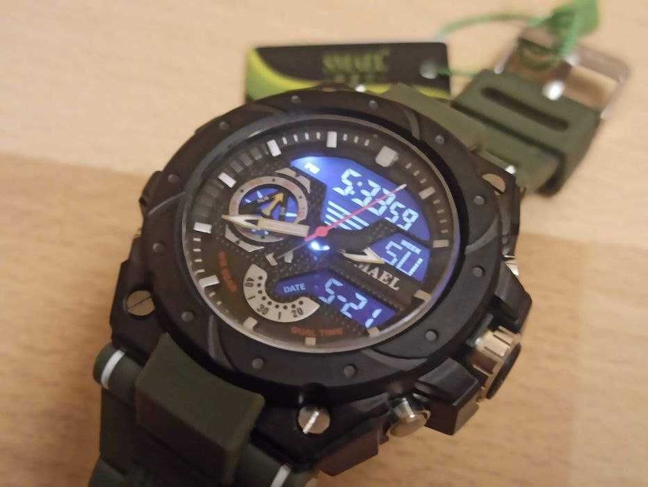 Мужские тактические  водонепроницаемые часы SMAEL
