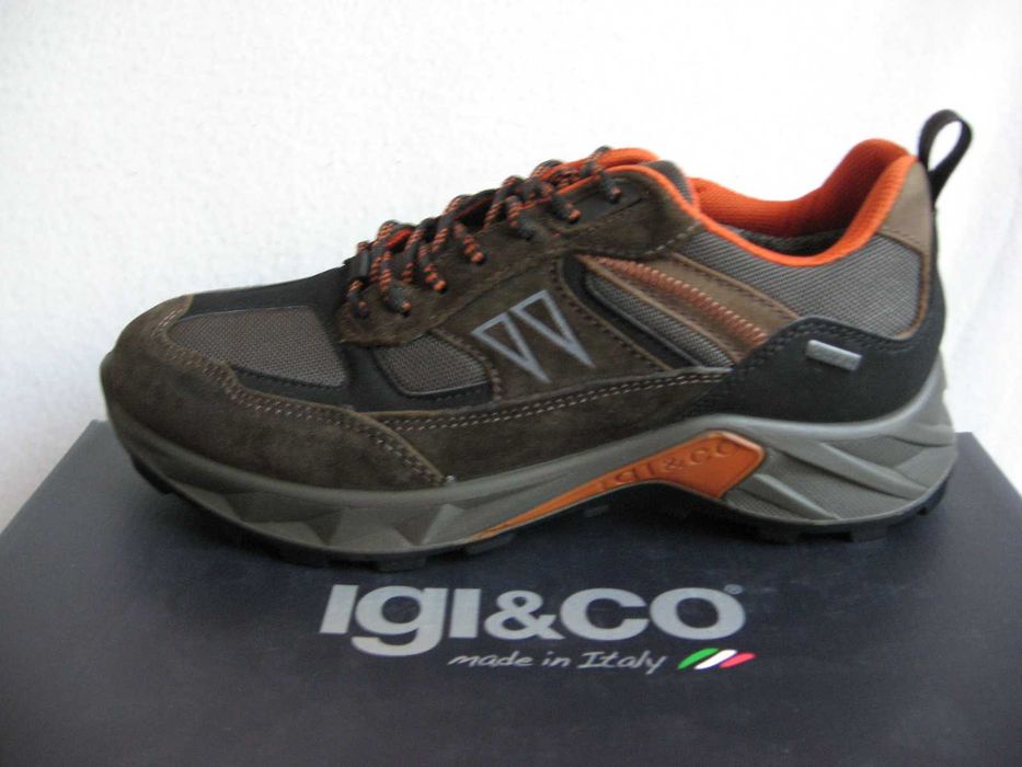 Buty męskie IGI& CO  GORE TEX rozmiar 41 trekkingowe włoskie , nowe
