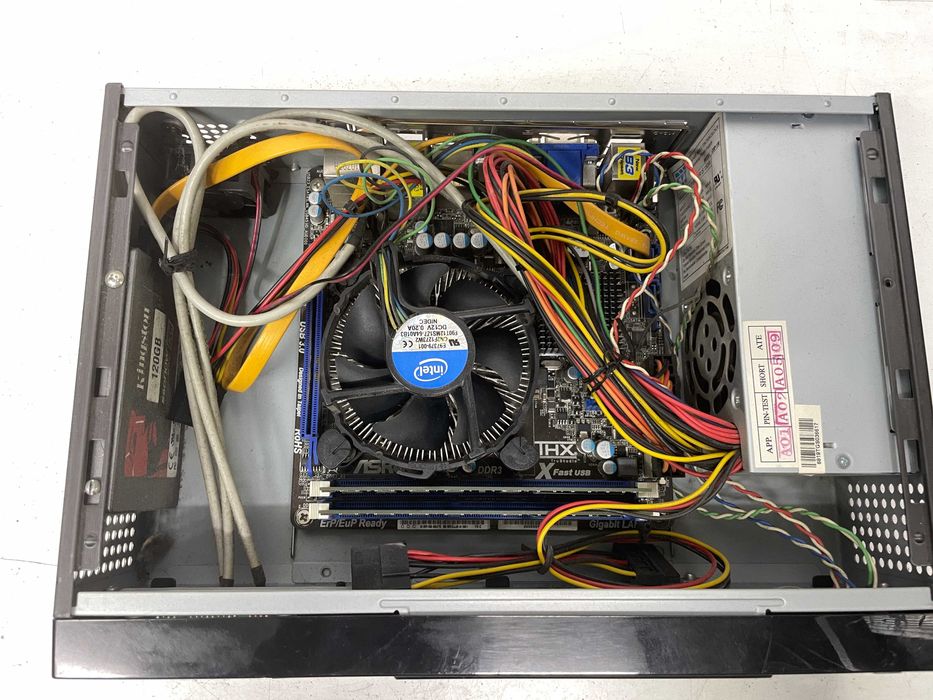 Компьютер неттоп Core i3, диск SSD 120gb barebone ITX