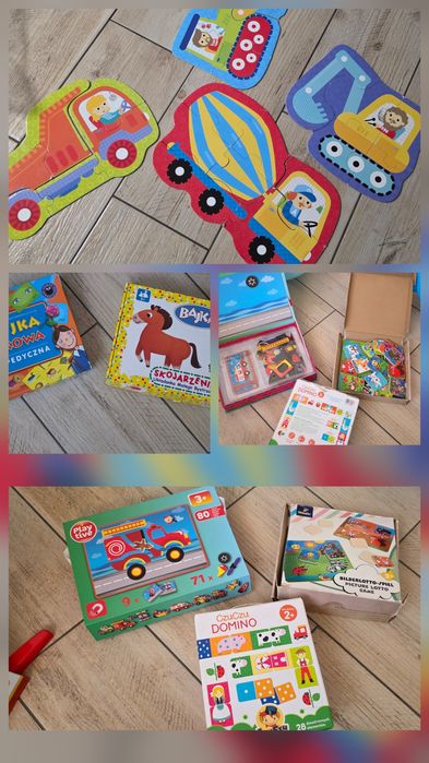 CZUCZU puzzle oraz gry. Układanka magnesy, samochody