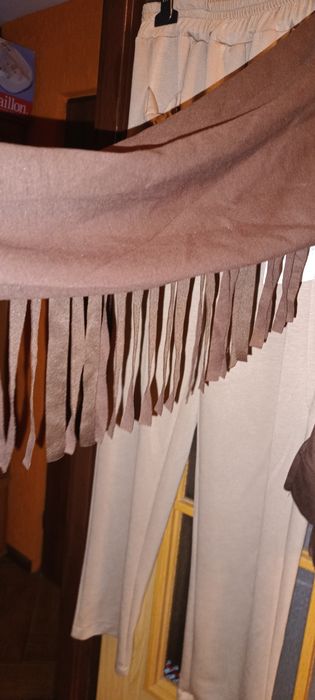 Dres damski XL beż brąz