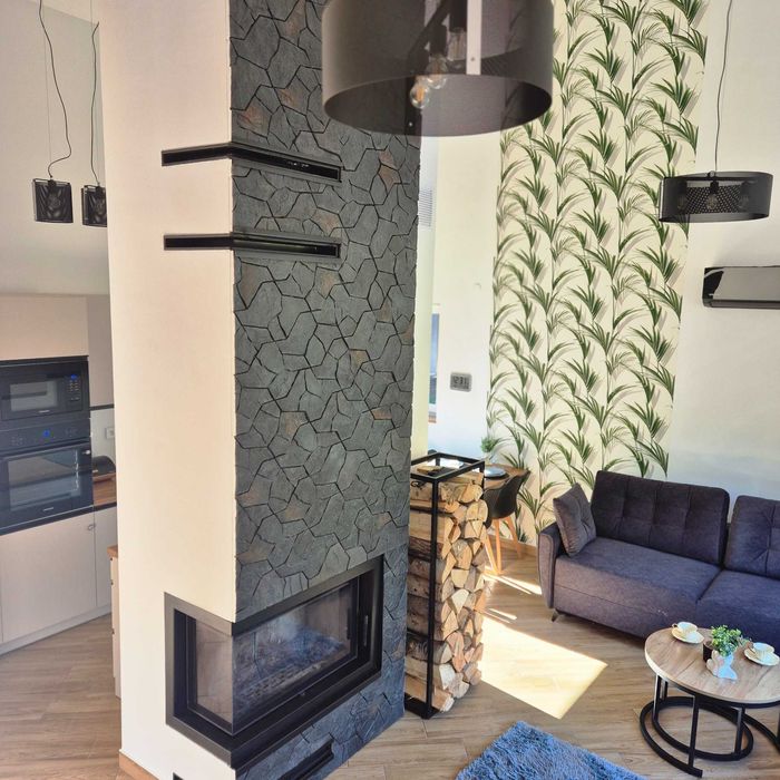 Domek na wynajem z sauną i jacuzzi kominek wieczór panieński