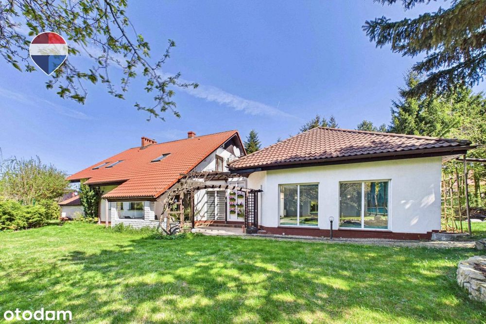 Przestronny dom z ogrodem i strefą relaksu