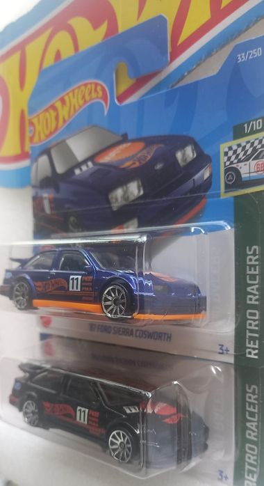 Conjunto 2 , 87 Ford Sierra Cosworth Hot Wheels